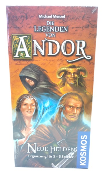 Die Legenden von Andor Neue Helden Ergänzung für 5-6 Spieler Brettspiel Kosmos