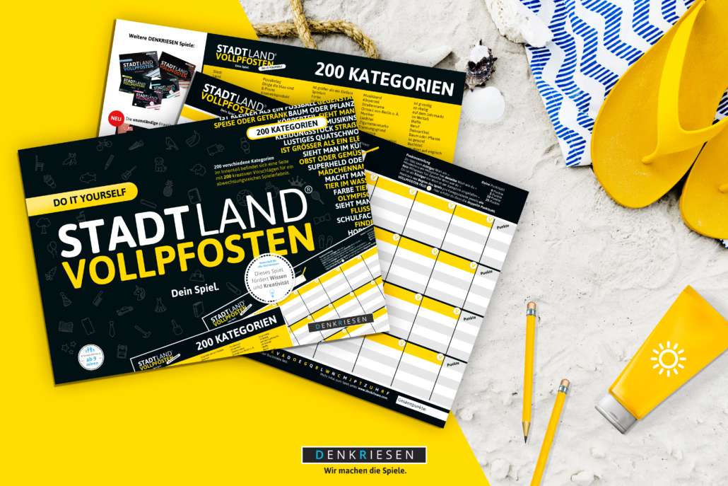 Stadt Land Vollpfosten Do It Yourself 200 Kategorien | Shoppingzwerg