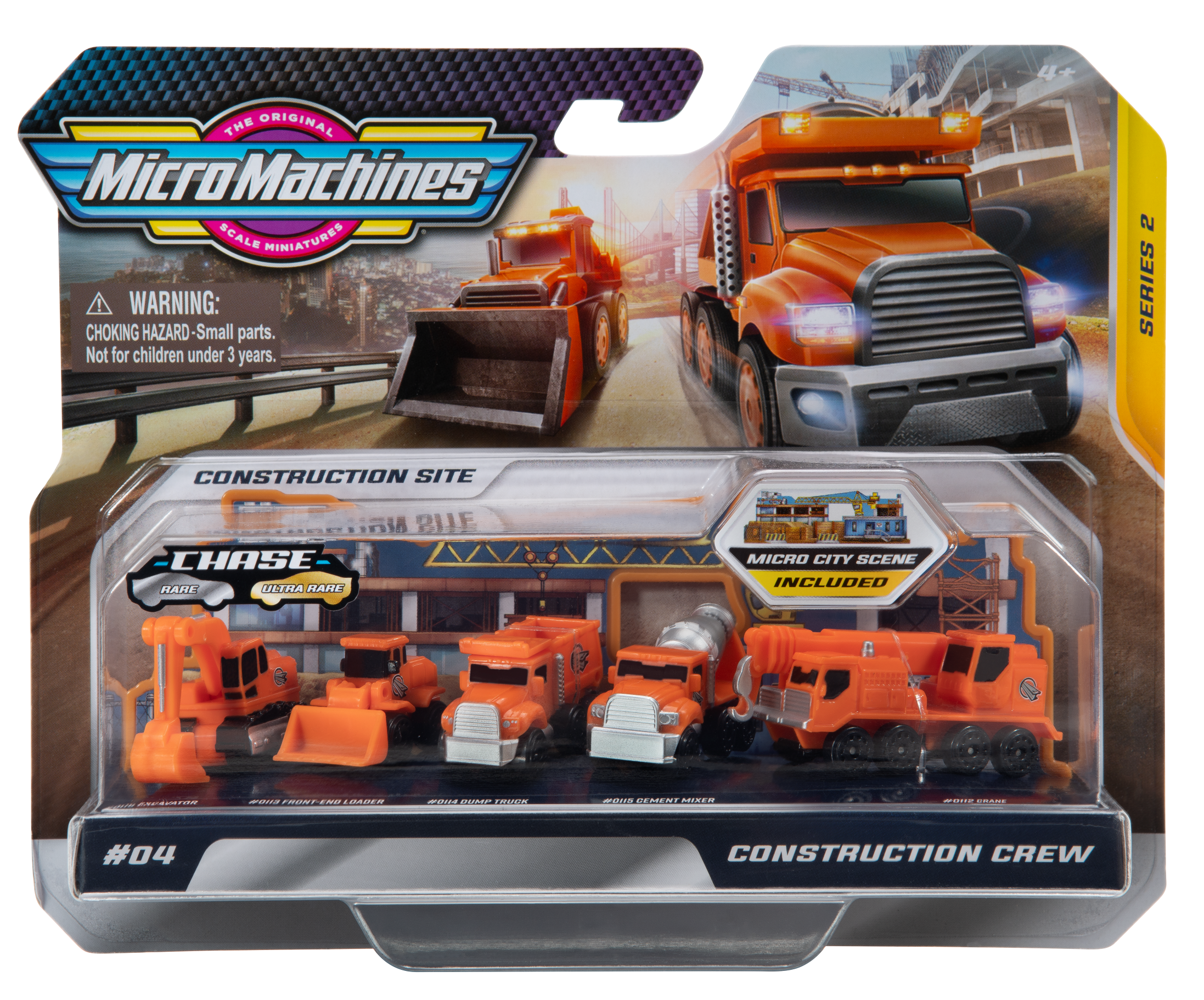 Micromachines Fahrzeug Pack Serie 2 04 Bautrupp 5 Fahrzeuge Shoppingzwerg