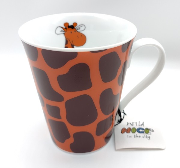 Nici 21499 Tasse Giraffe Jan orange Wild Nici in the city Kaffeetasse Teetasse