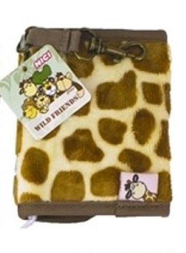 Nici 27868 Mini Geldbeutel Wild Friends mit Notizblock und Stift - Giraffe