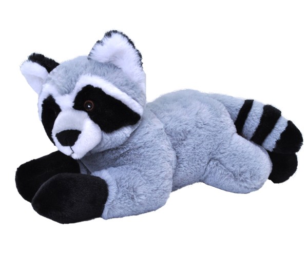 Wild Republic 24759 Ecokins Waschbär Racoon ca 30cm Plüsch