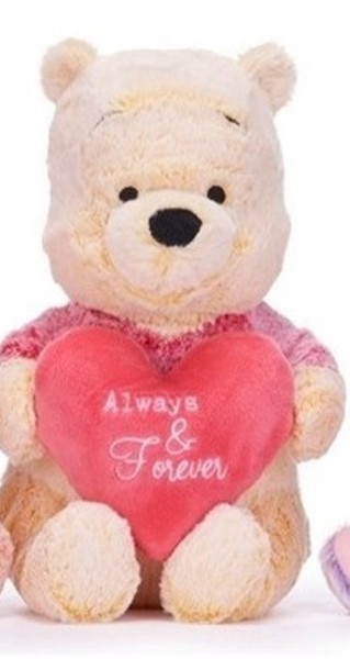 Disney Winnie the Pooh Plüsch Sweethearts 30cm - Pooh Bär "Always & Forever"