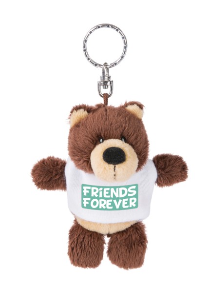 Nici 44711 Schlüsselanhänger Bär mit T-Shirt ca 10cm - Friends Forever