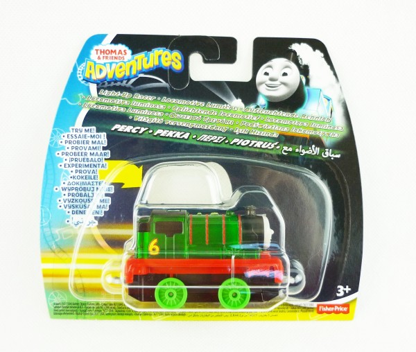 Thomas & Friends Adventures Eisenbahn Rennlok + Licht Percy DXV24