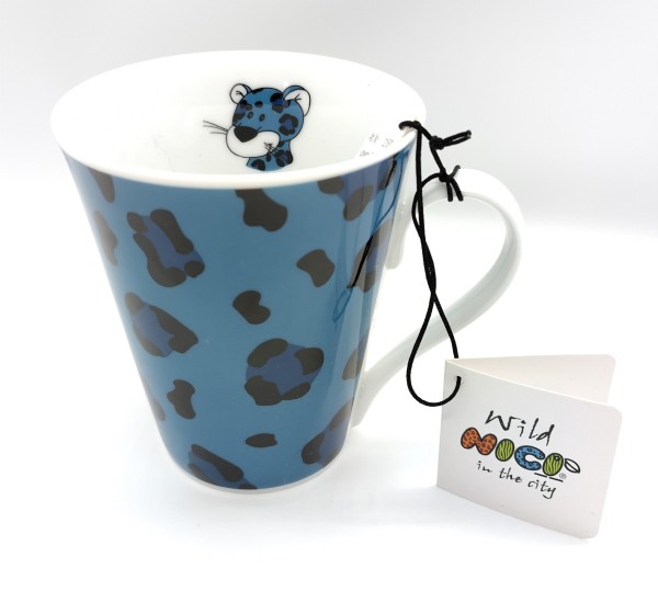 Nici 21500 Tasse Leopard Jimmy Petrol blau Wild Nici in the city