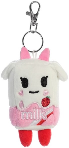 Tokidoki 60920 Plüsch Schlüsselanhänger 11 cm Erdbeermilch