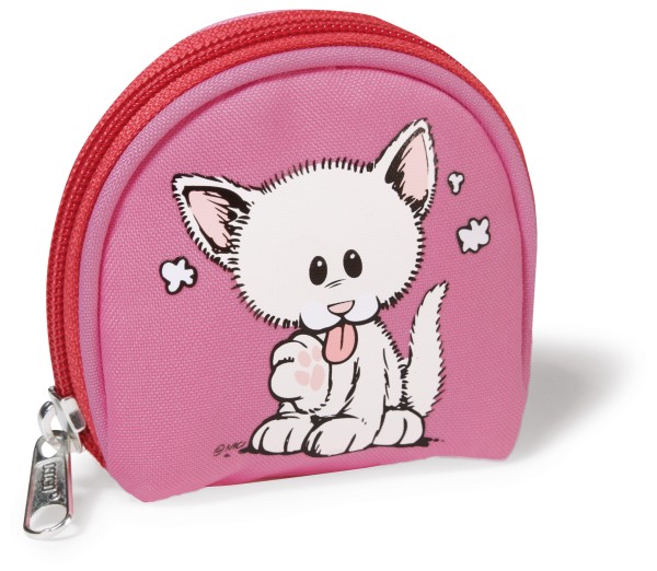 Nici 32387 Geldbeutel Münztäschchen Mini Filou Katze