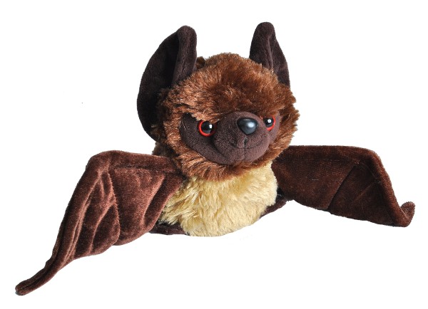 Wild Republic 21275 Hug´ems Mini Fledermaus ca 17cm Plüsch