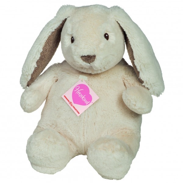 Teddy Hermann 93851 Hase Moppel 20cm Plüsch Kuscheltier Herzekind